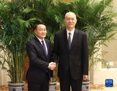 蔡奇分别会见蒙古人民党代表团、日本公明党代表团